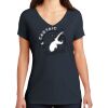 Saugus Volleyball V-Neck - Ladies Thumbnail