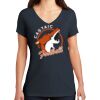 Saugus Volleyball V-Neck - Ladies Thumbnail